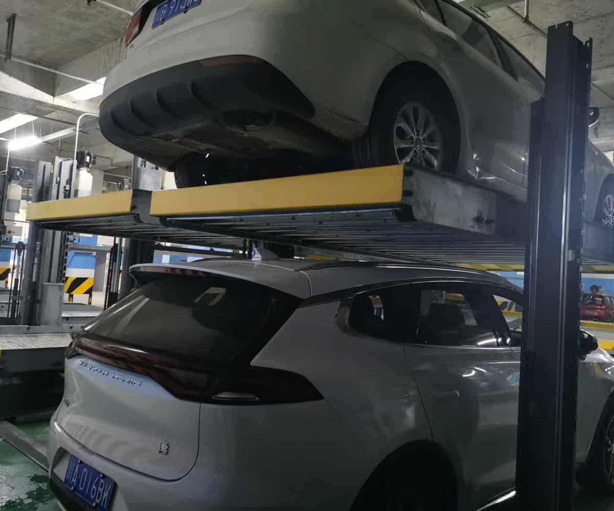 地下室二層簡(jiǎn)易升降機(jī)械停車(chē)設(shè)備